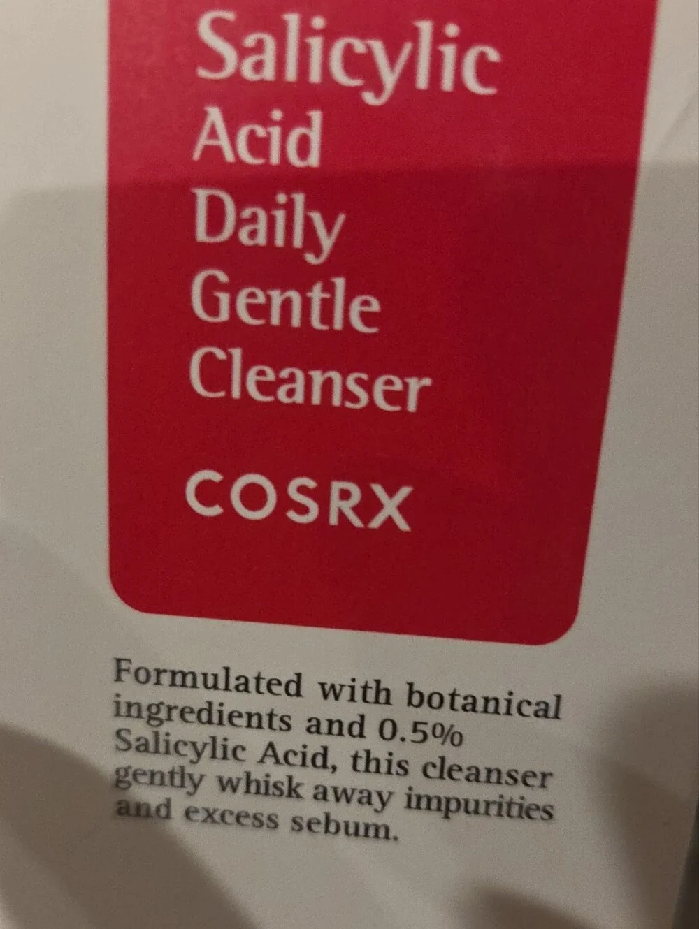 COSRX Salicylic Acid Daily Gentle Cleanser — Korean Skin Care NiB